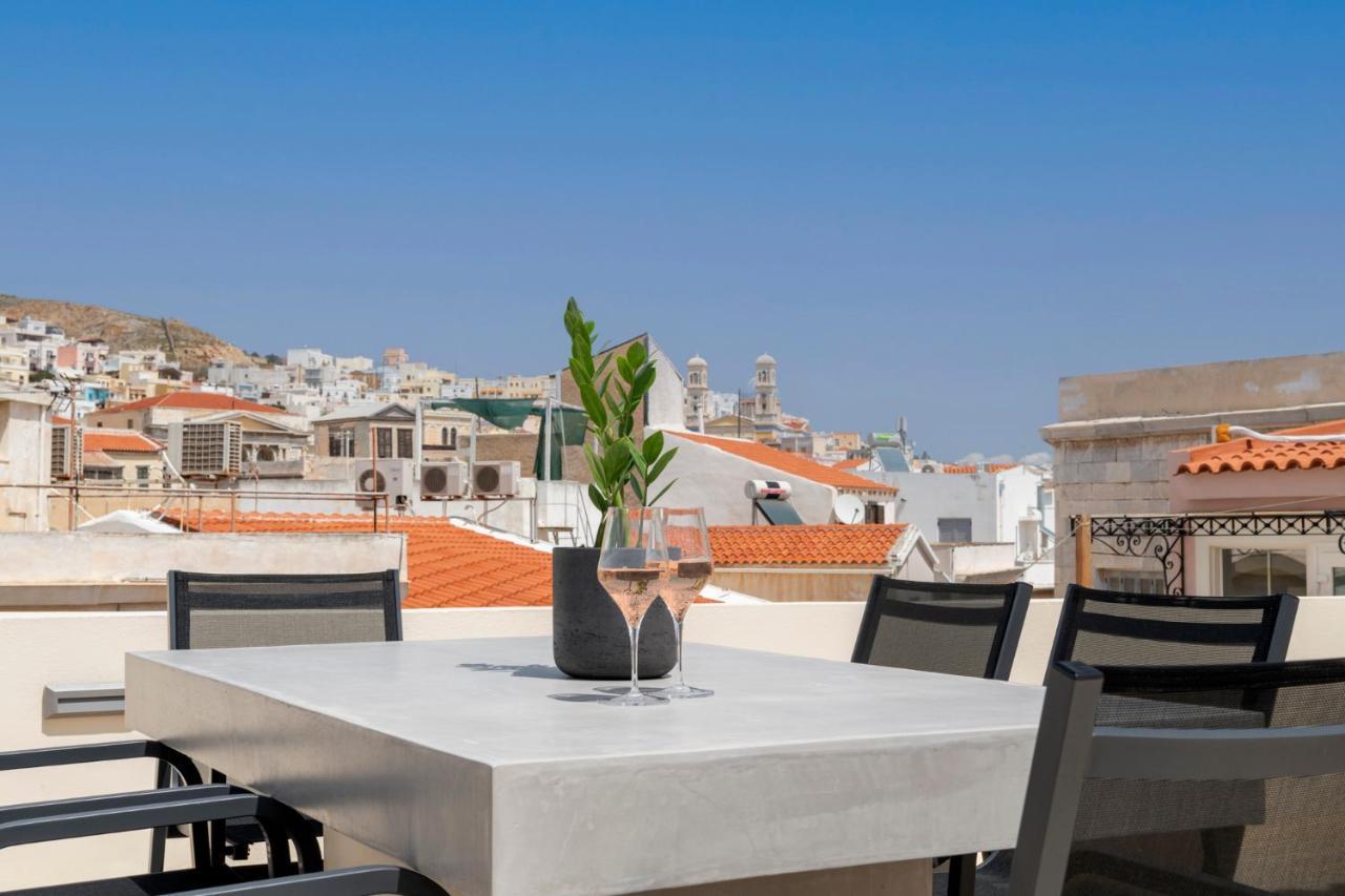 The Heart Of Syra - Your Home In Ermoupolis Exterior foto