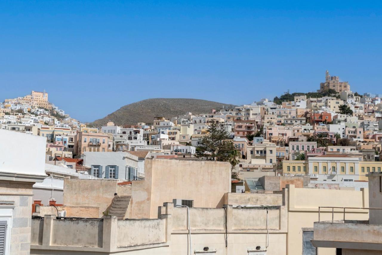 The Heart Of Syra - Your Home In Ermoupolis Exterior foto