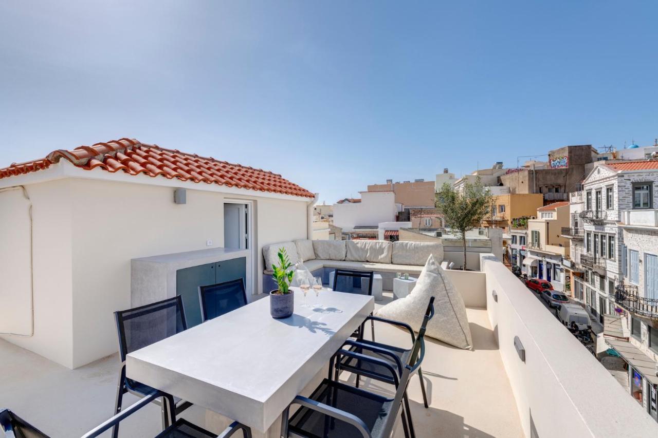 The Heart Of Syra - Your Home In Ermoupolis Exterior foto